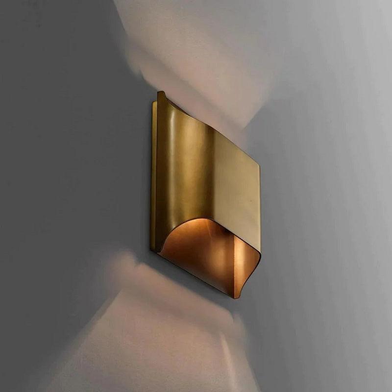 Keseau Mechanic Brass Wall Sconce