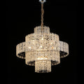 Modern Luxury Living Room Restaurant Hotel Bistro Chandelier Large Round Ceiling Lighting Fixture For Foyer Entryway Decor