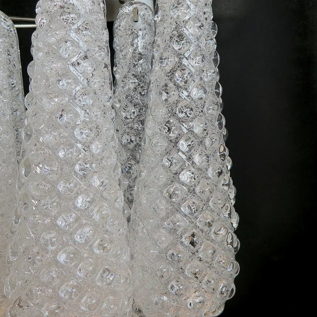 Murano Petals White Wall Light 13.4"