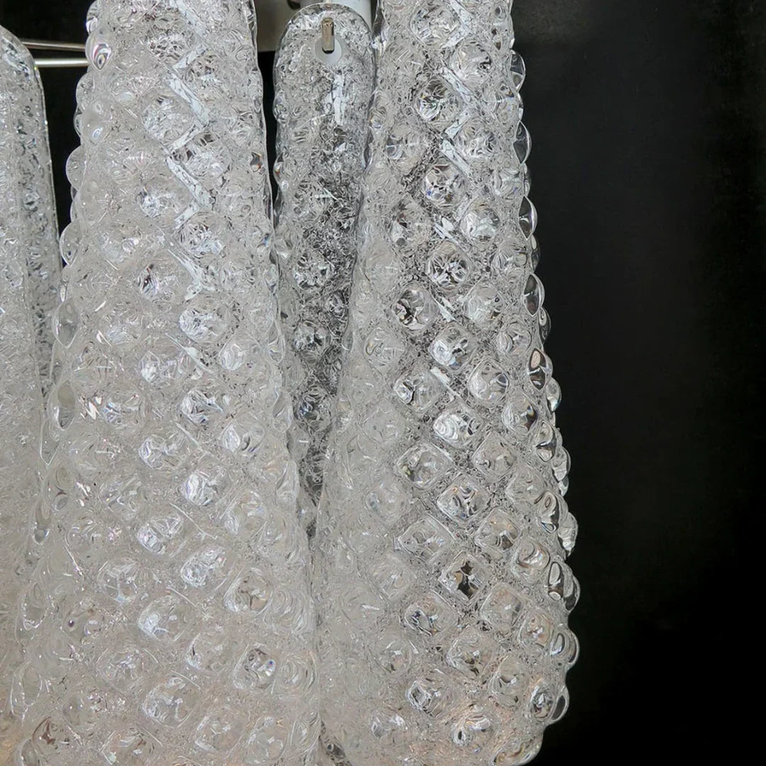 Murano Petals White Wall Light 13.4"