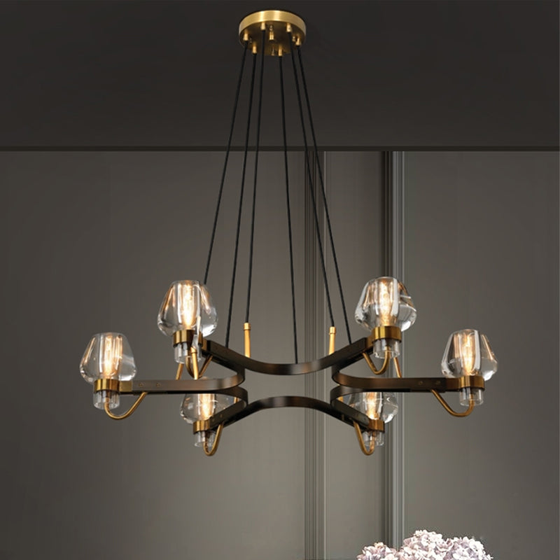 Brass,post-modern,industrial style, bulb, light luxury, 6 heads, glass, 8 heads,chandeliers, branch, pendants, Calmoxve, living room. bedroom, dining room, light,