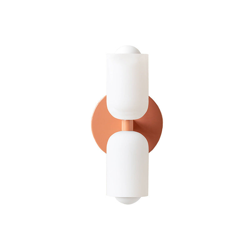 Glass Up Down Wall Sconce