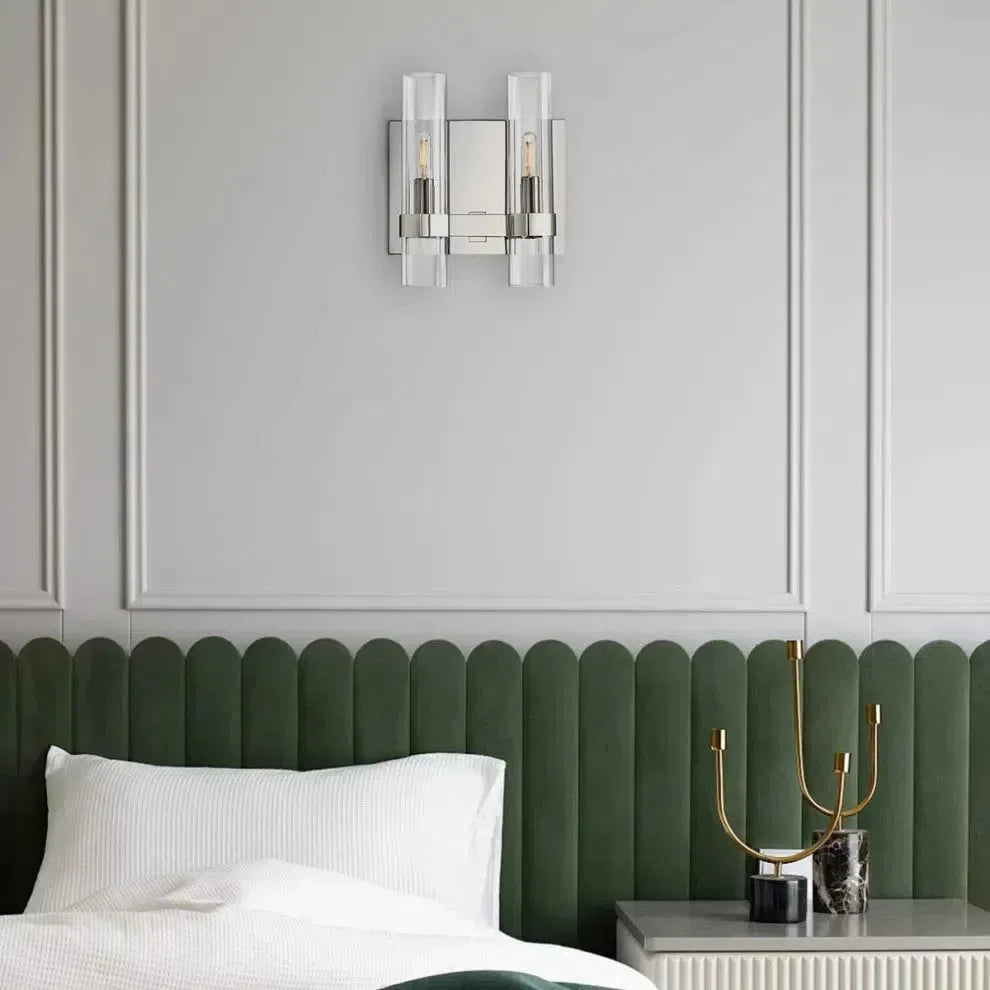 Lavelle Glass Double Wall Sconce