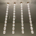 Creative Glass Pearl Necklace Pendnat Chandelier for Living/Dining Room/Staircase