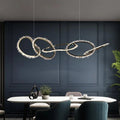 Rock Crystal Irregular Round Chandelier - Calmoxve