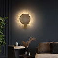 Rock Crystal Ring Wall Sconce - Calmoxve