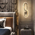 Rock Crystal Unique Modern Wall Sconce - Calmoxve