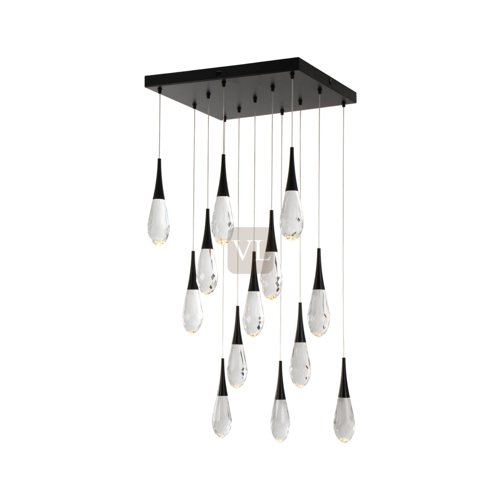 Crystal Drop LED Pendant Light
