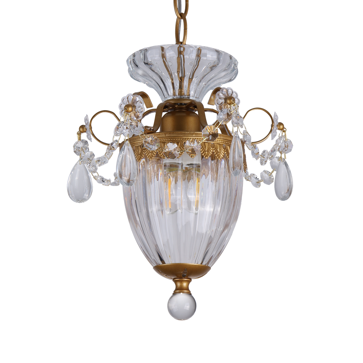 Victorian Crystal Chandelier