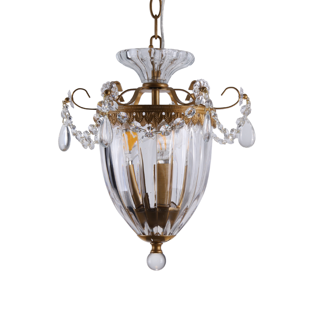 Victorian Crystal Chandelier