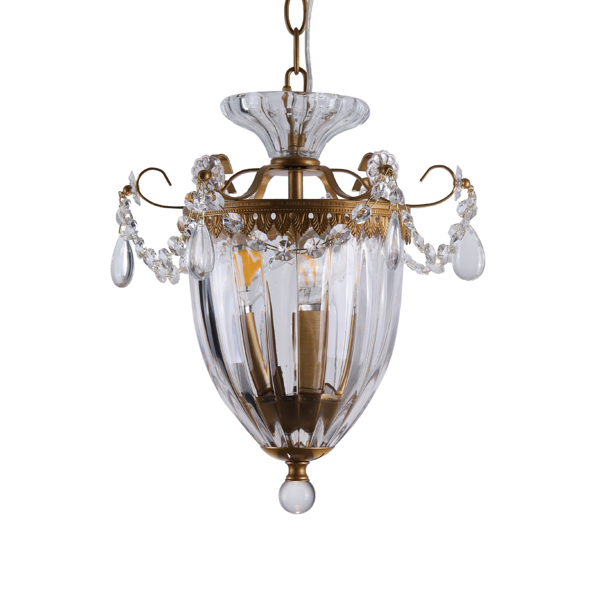 Victorian Crystal Chandelier