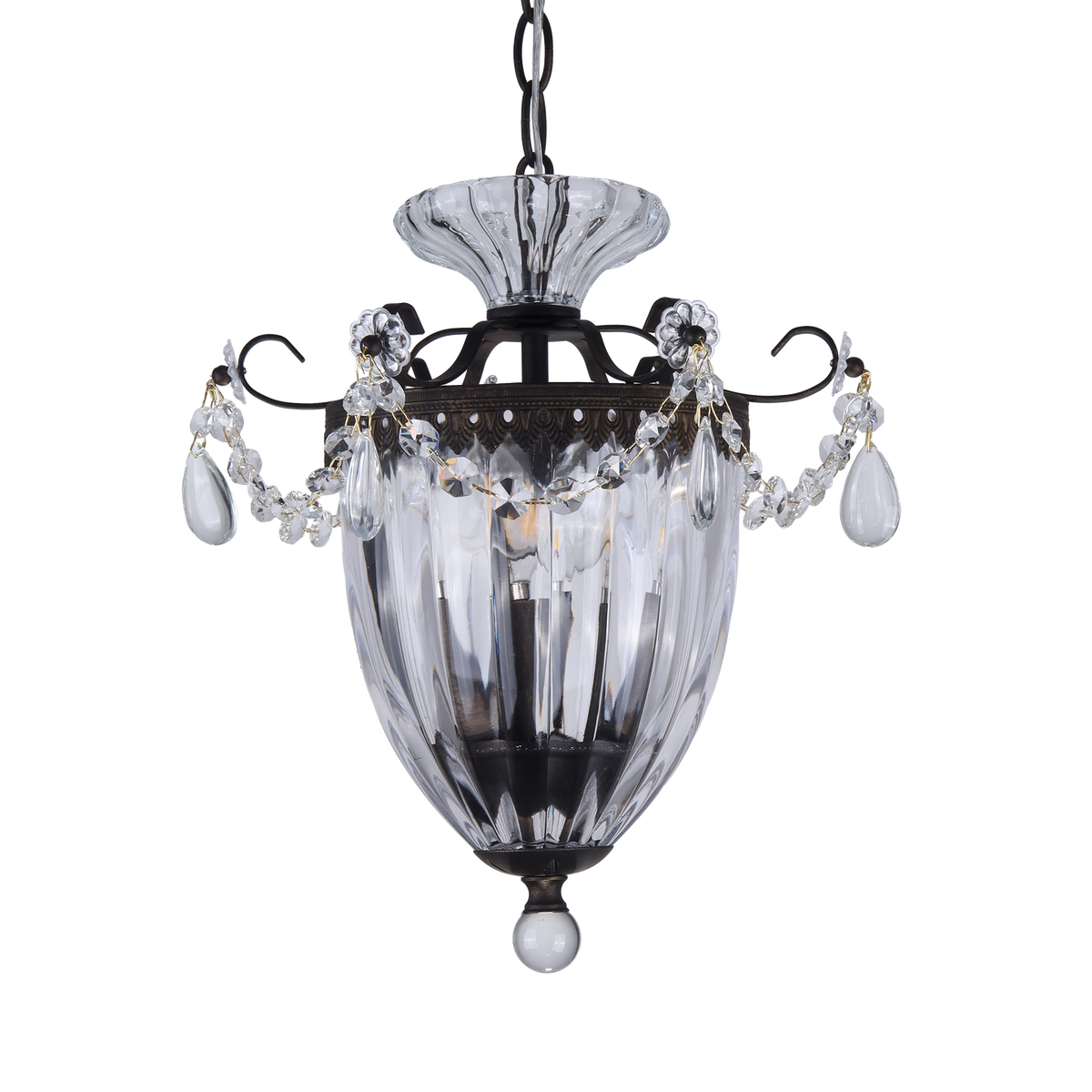 Victorian Crystal Chandelier