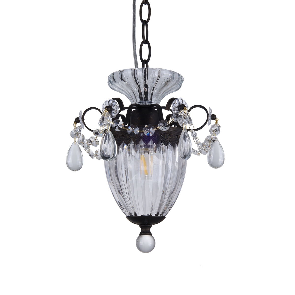 Victorian Crystal Chandelier