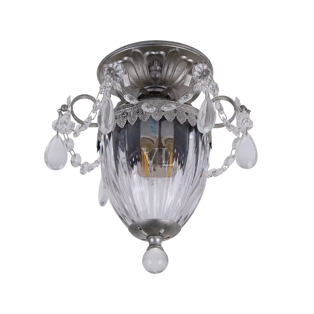 Victorian Crystal Lamp