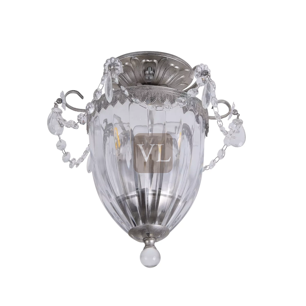 Victorian Crystal Lamp