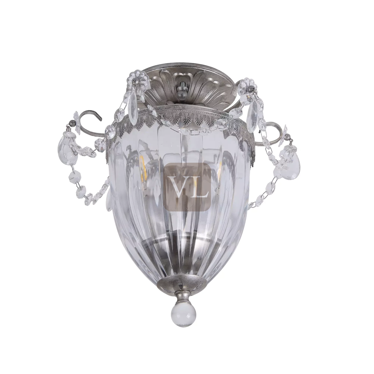 Victorian Crystal Lamp