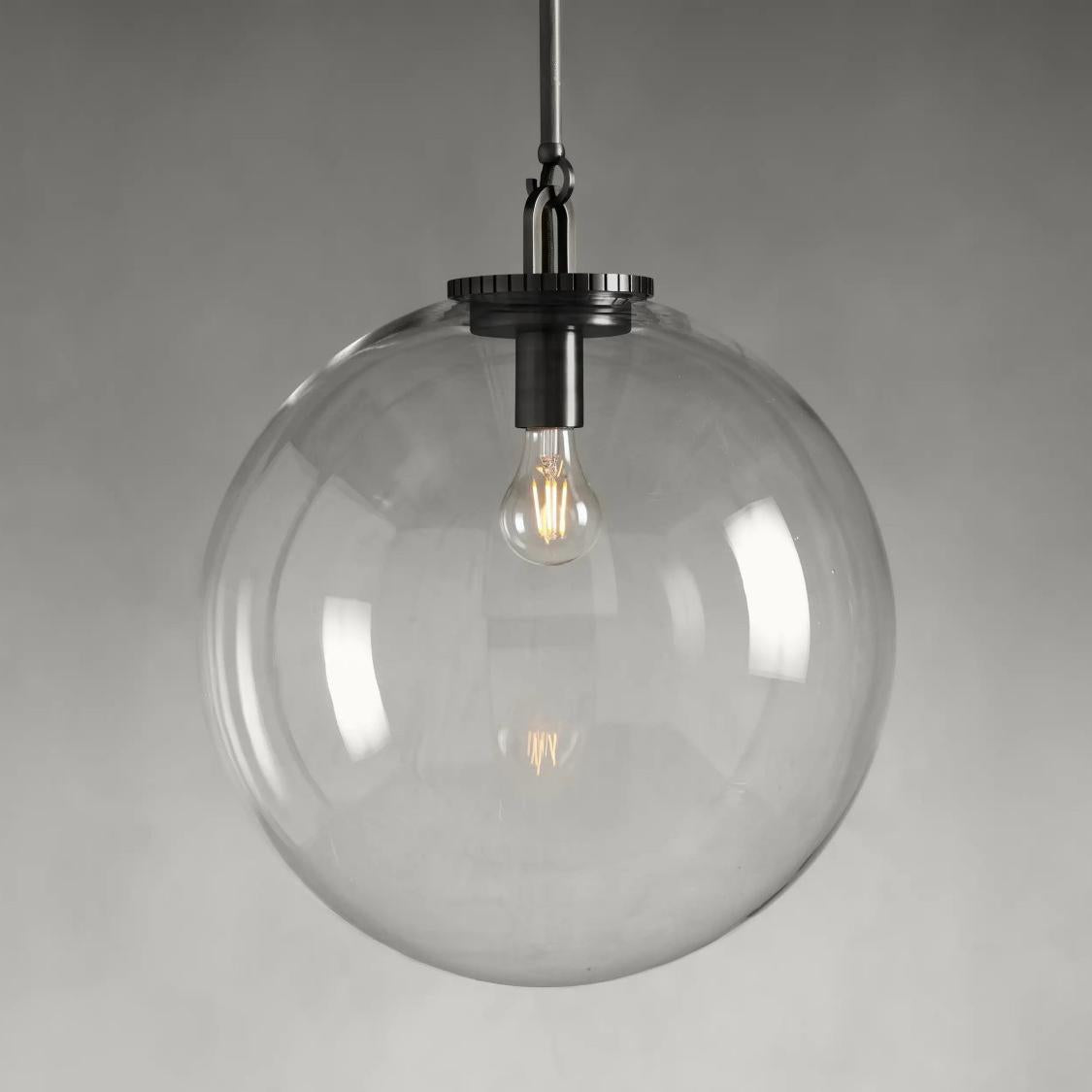 Westvane Globe Pendant with Rod