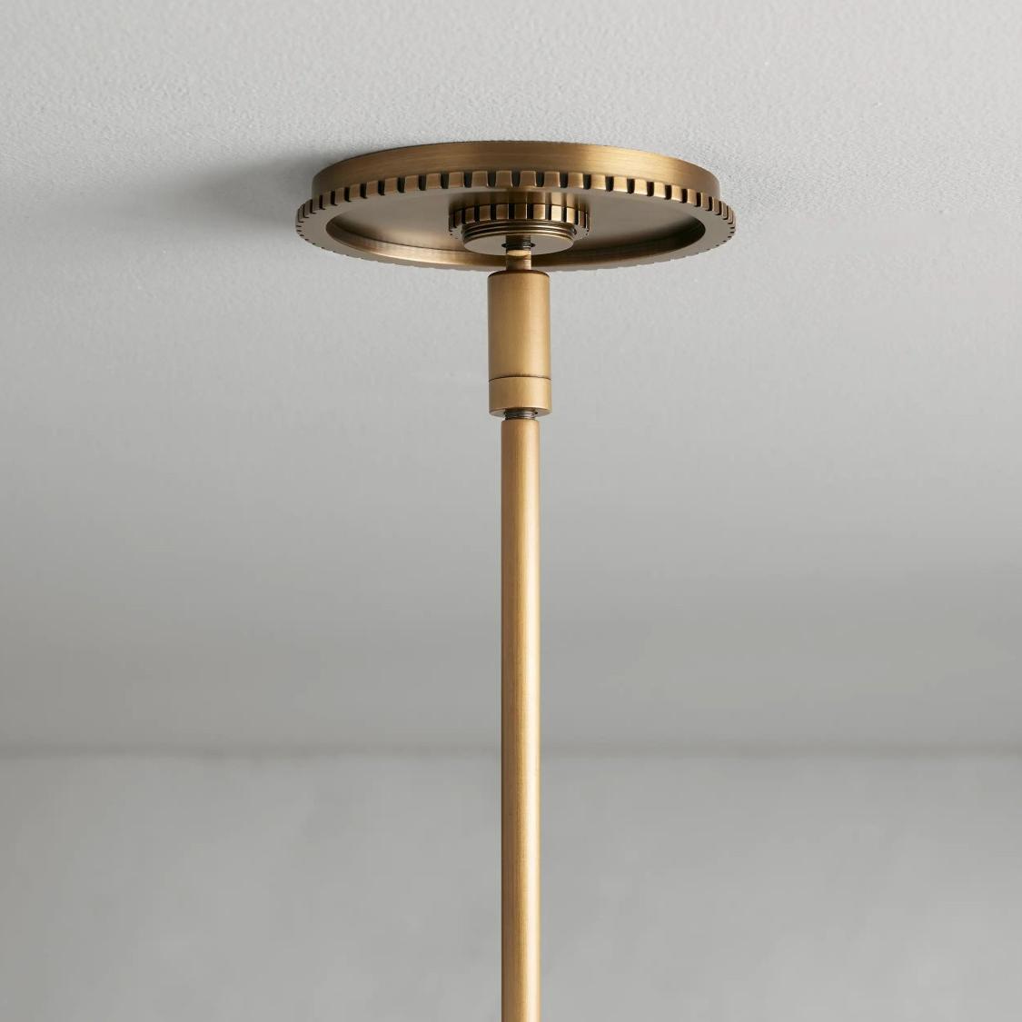 Westvane Globe Pendant with Rod