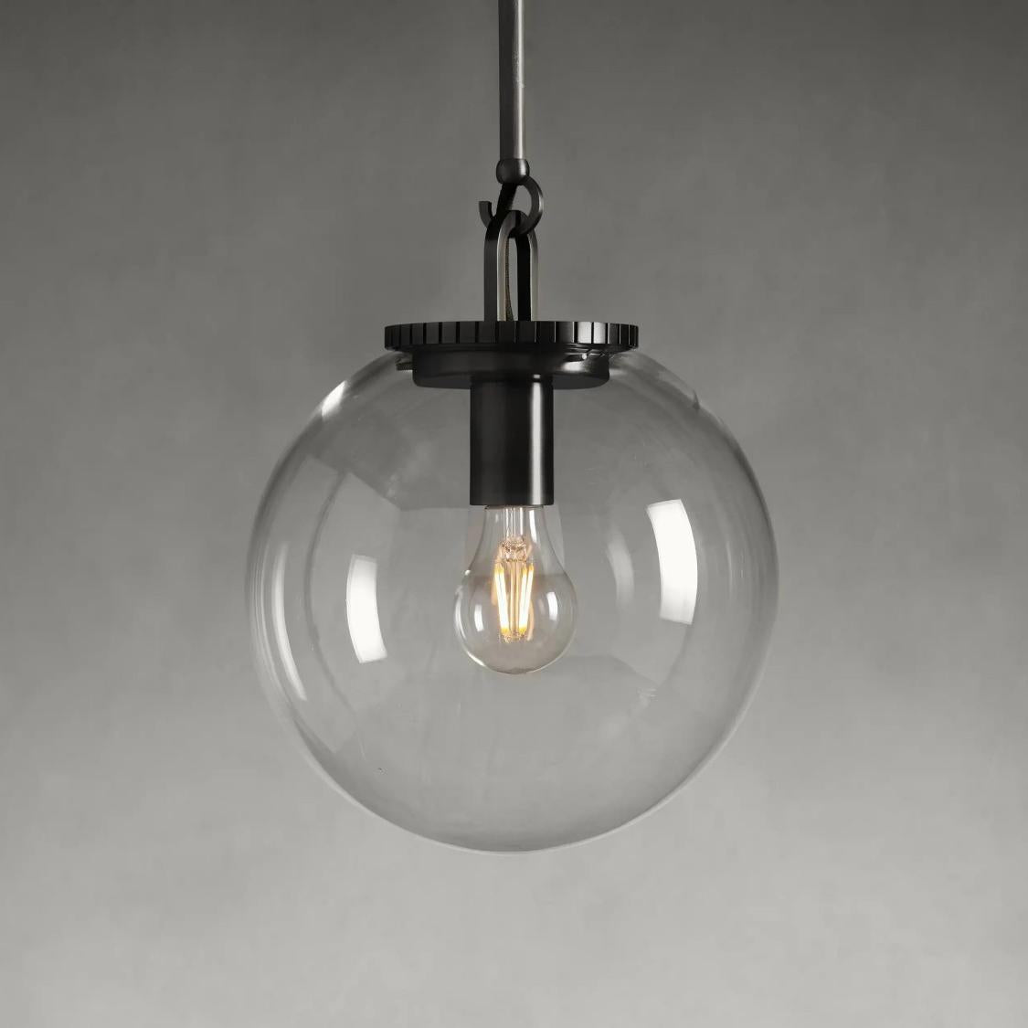 Westvane Globe Pendant with Rod