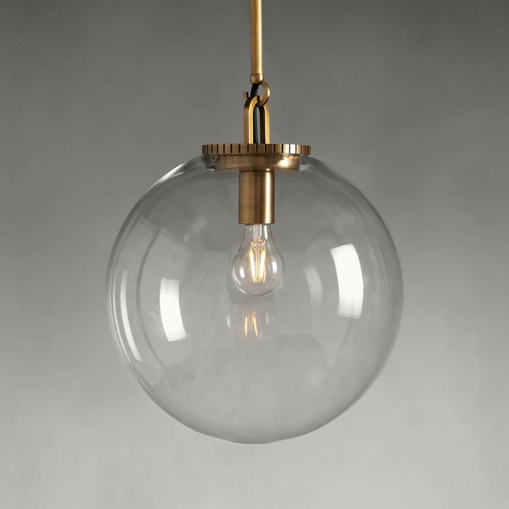Westvane Globe Pendant with Rod