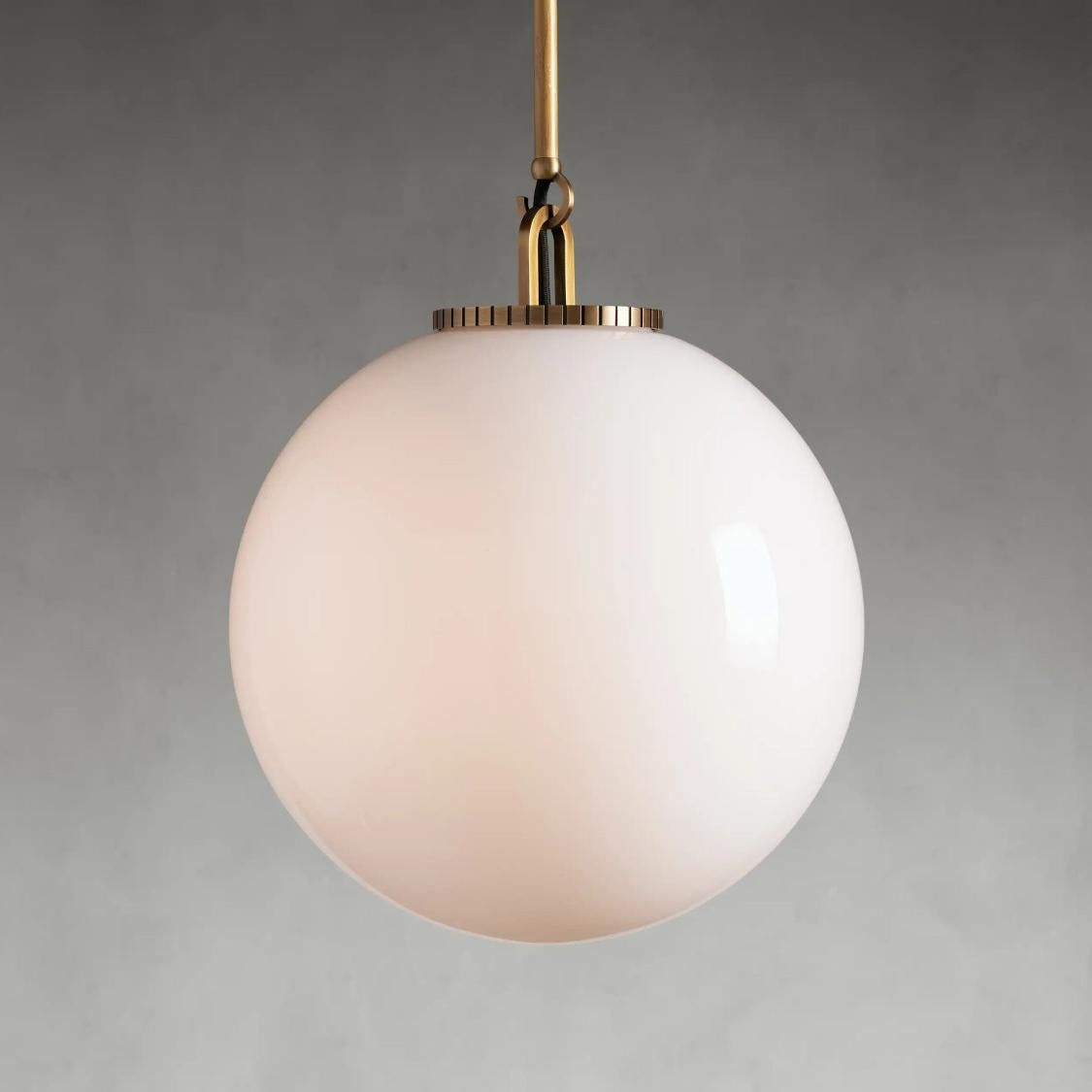 Westvane Globe Pendant with Rod