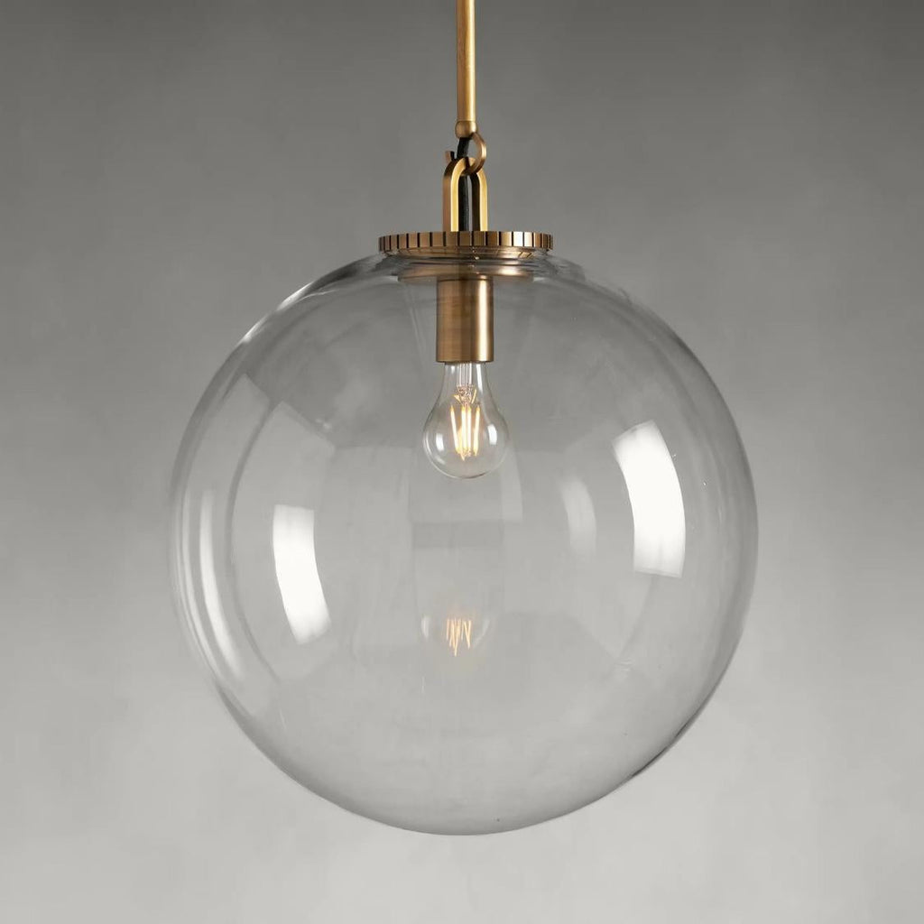 Westvane Globe Pendant with Rod