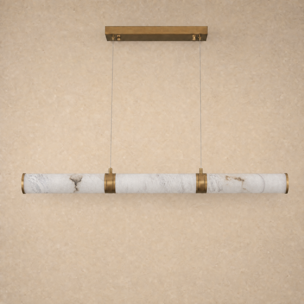 Pendant Light in a kitchen island