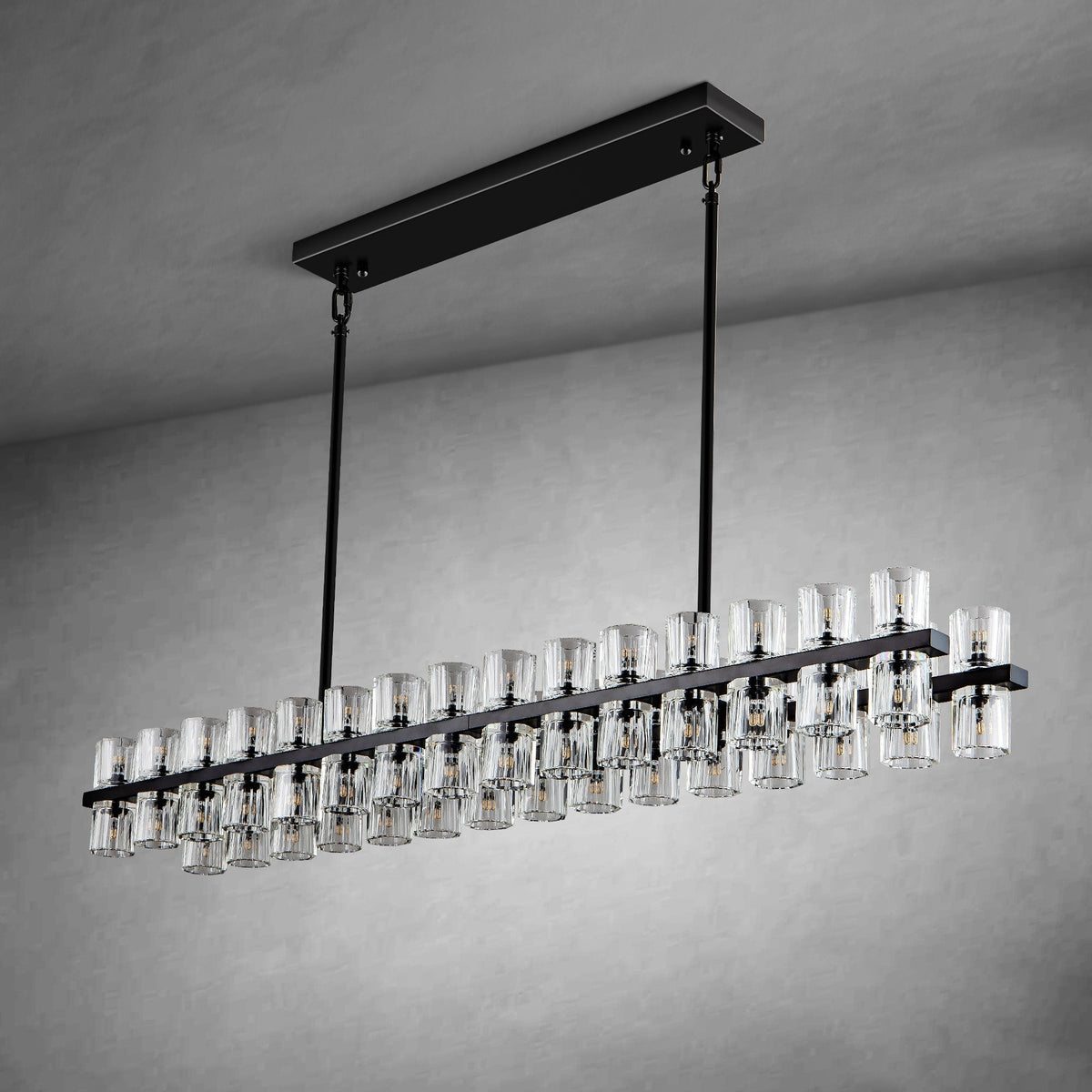 Modern Round Chandelier,K9 Crystal Chandeliers for Dining Room