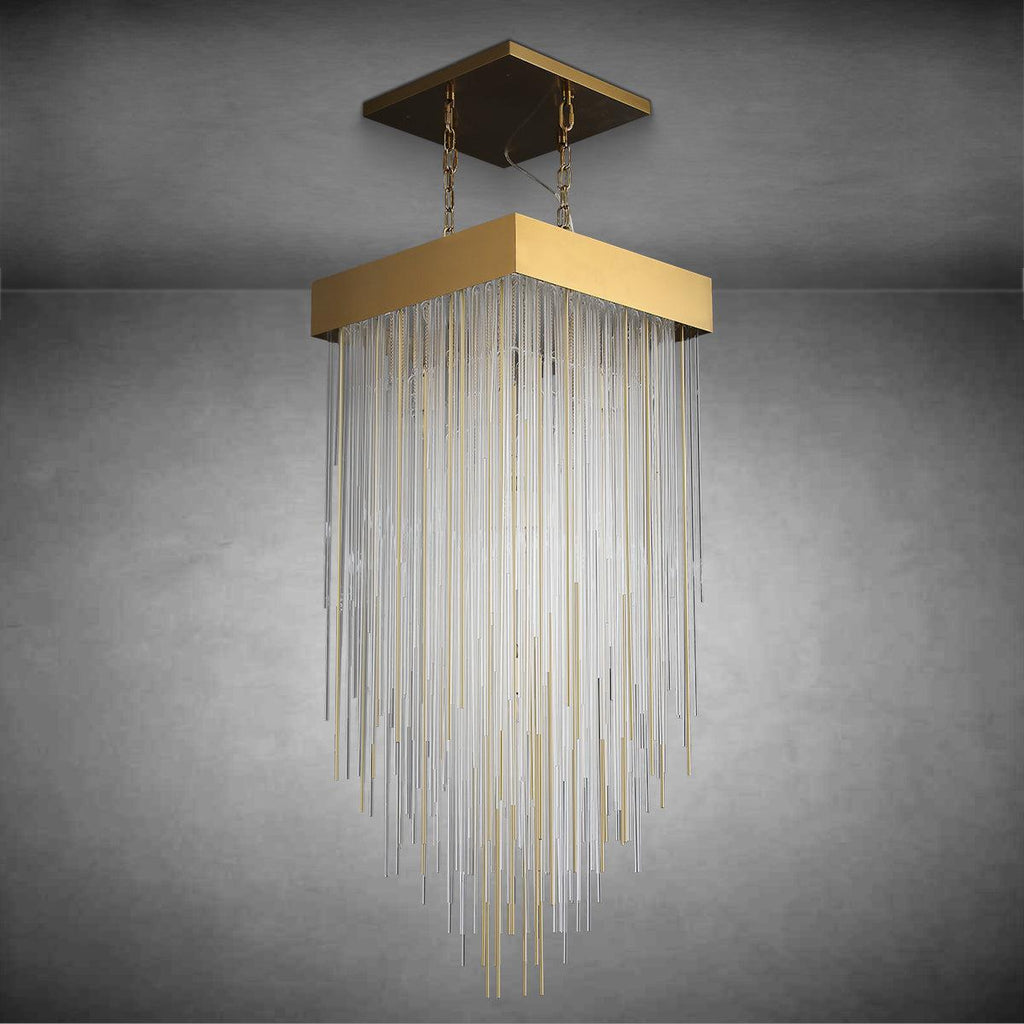 Casa Square Chandelier 30"
