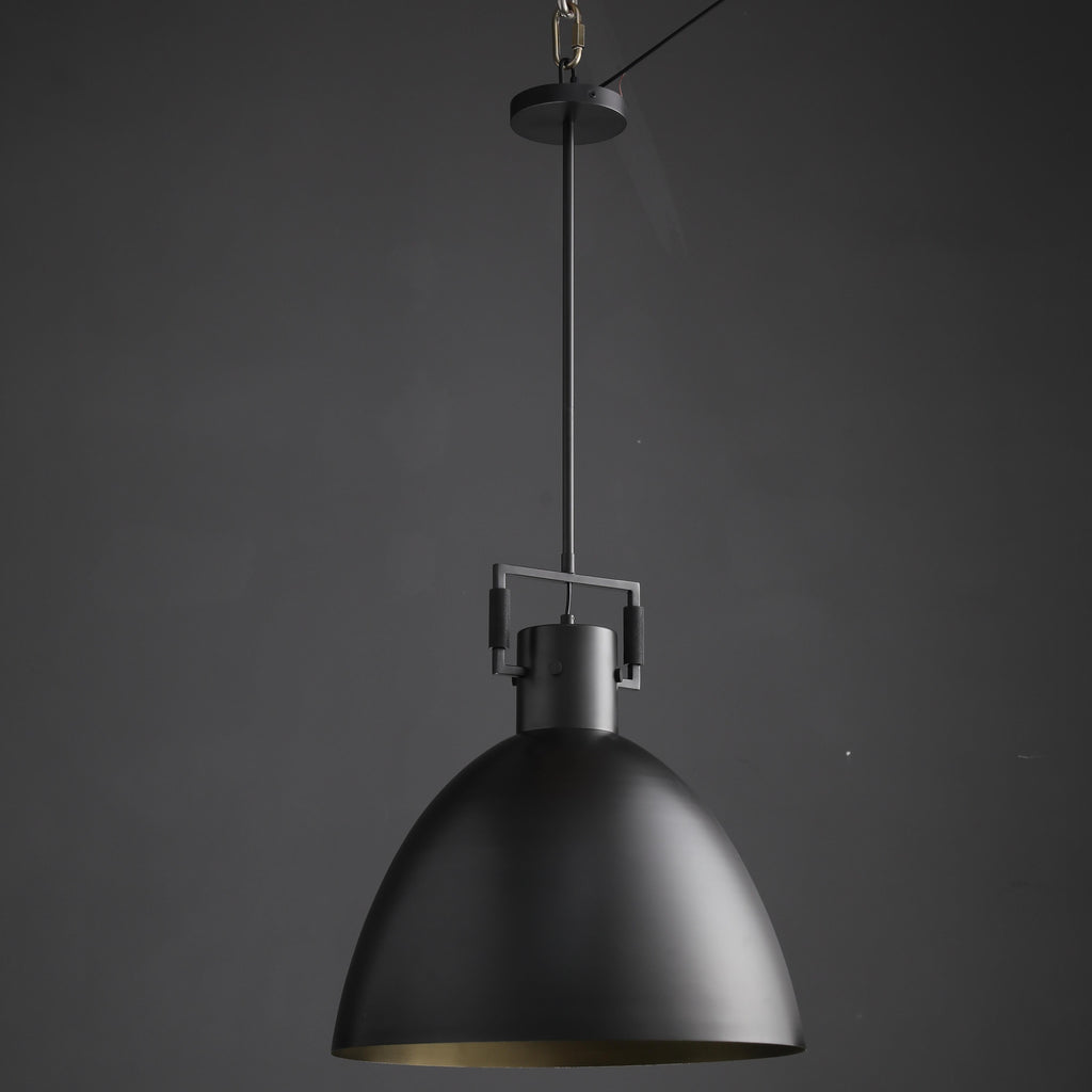 Machine Metal Cloche Pendant 10''14''18''