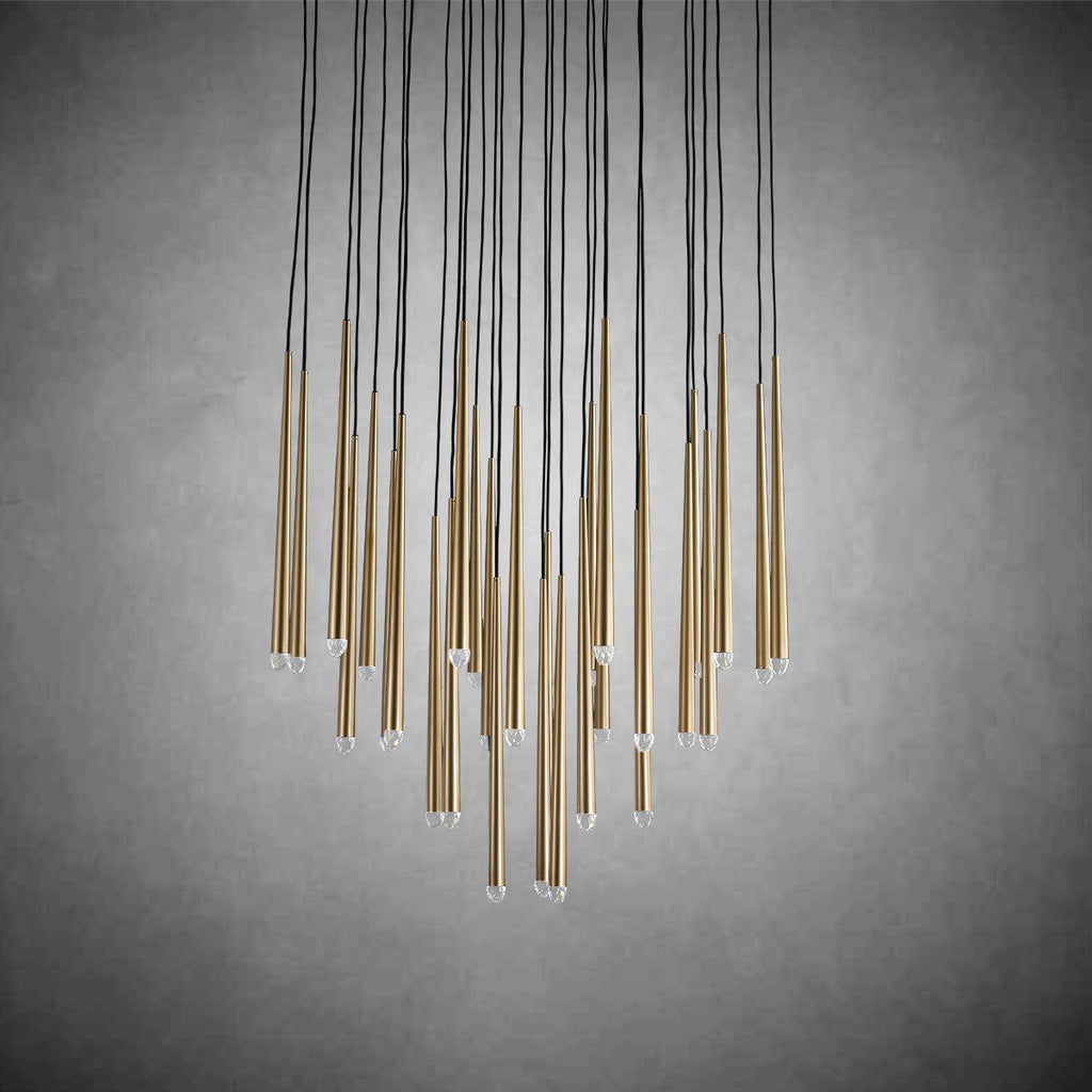 Aquitain Round Chandelier 24" 30" 48"