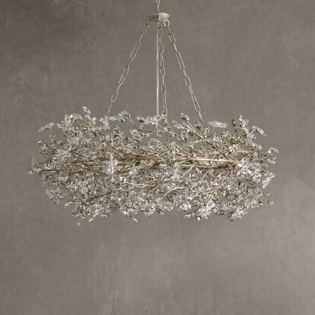 Roselle Crown Chandelier 39" 48" 60"