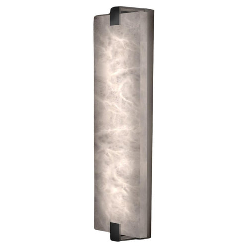 Alabaster Tapered Wall Sconce 20"H