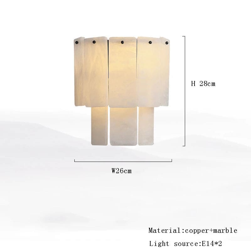 Alabaster Wall Lamp