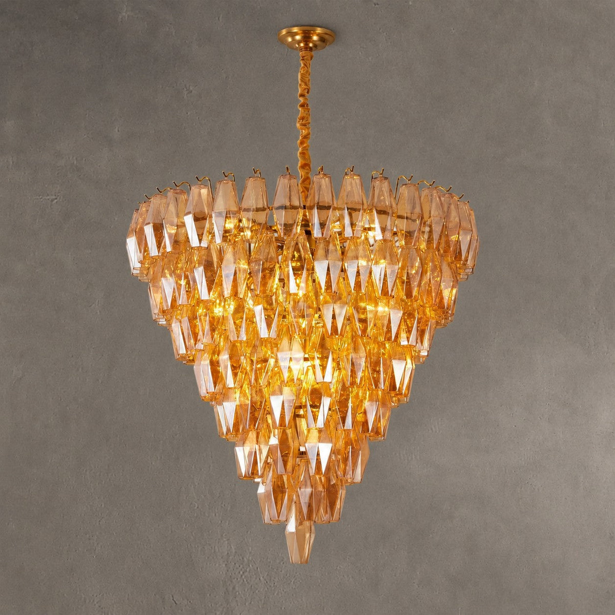Amber Empire Chandelier