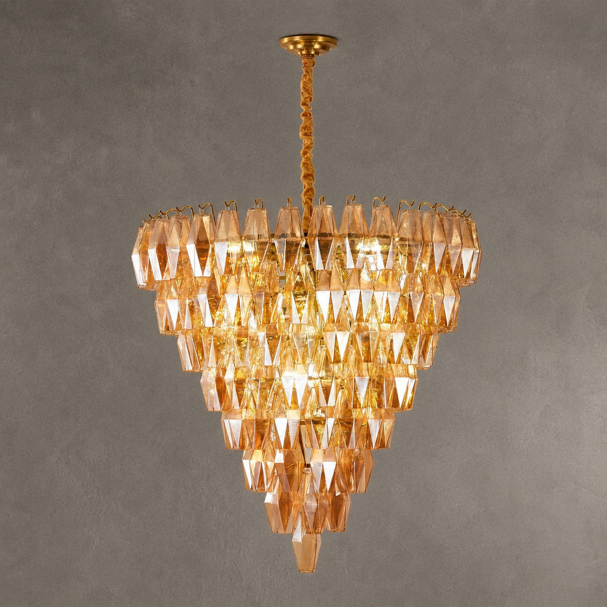 Amber Empire Chandelier
