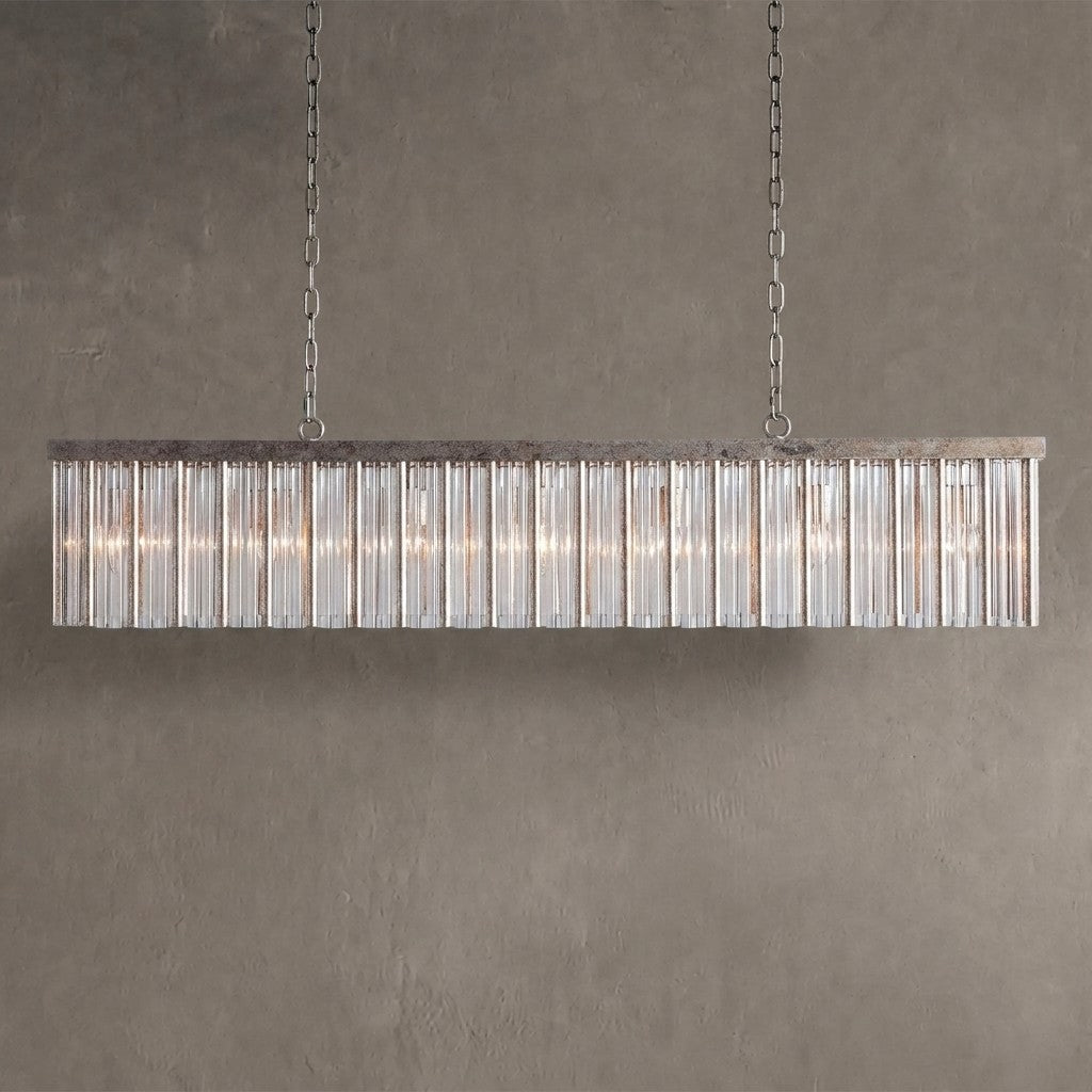 Alandra Rectangular Chandelier 56"