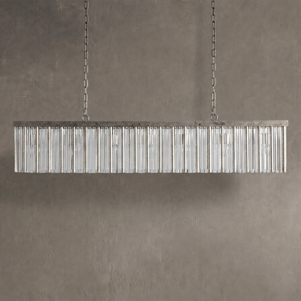 Alandra Rectangular Chandelier 56"