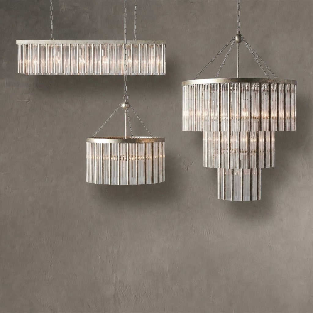 Alandra Rectangular Chandelier 56"