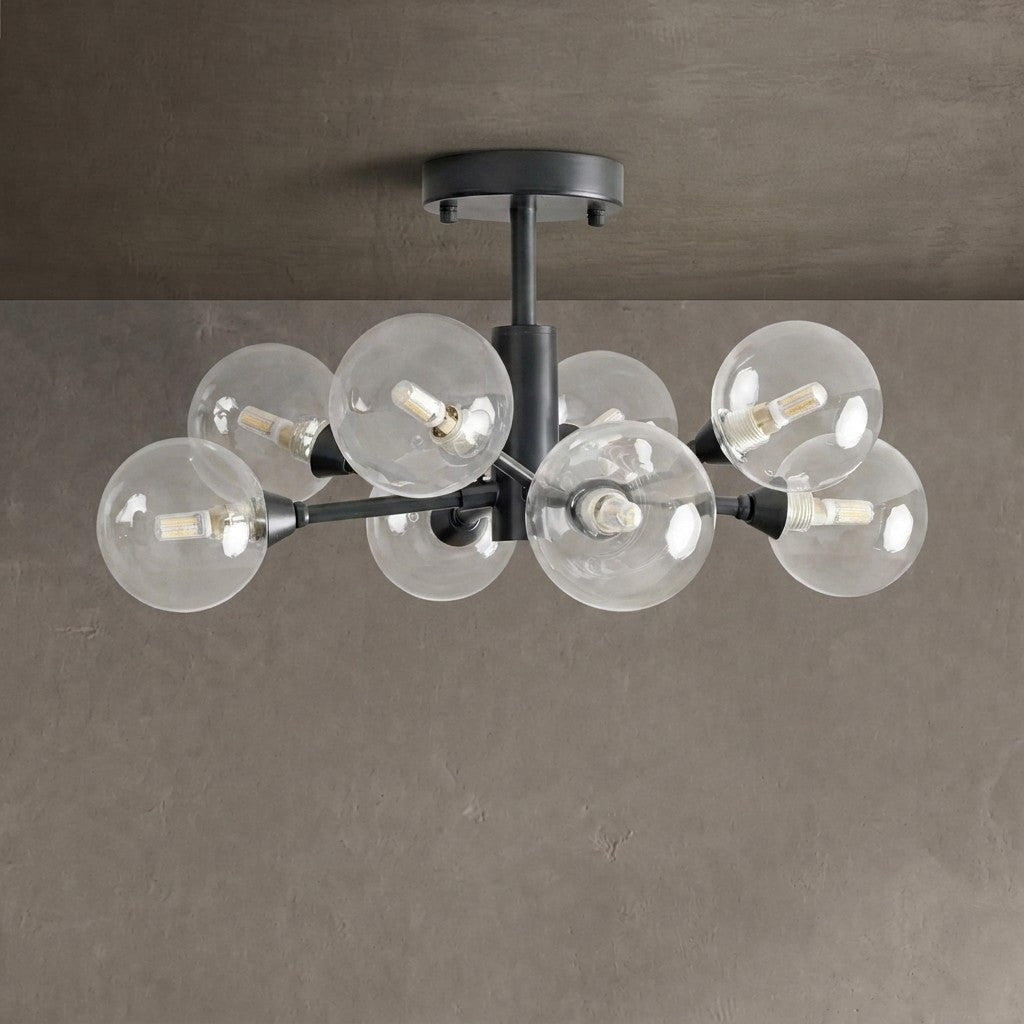 Astraline Moder Glass Ball Flushmount 20''36''47''