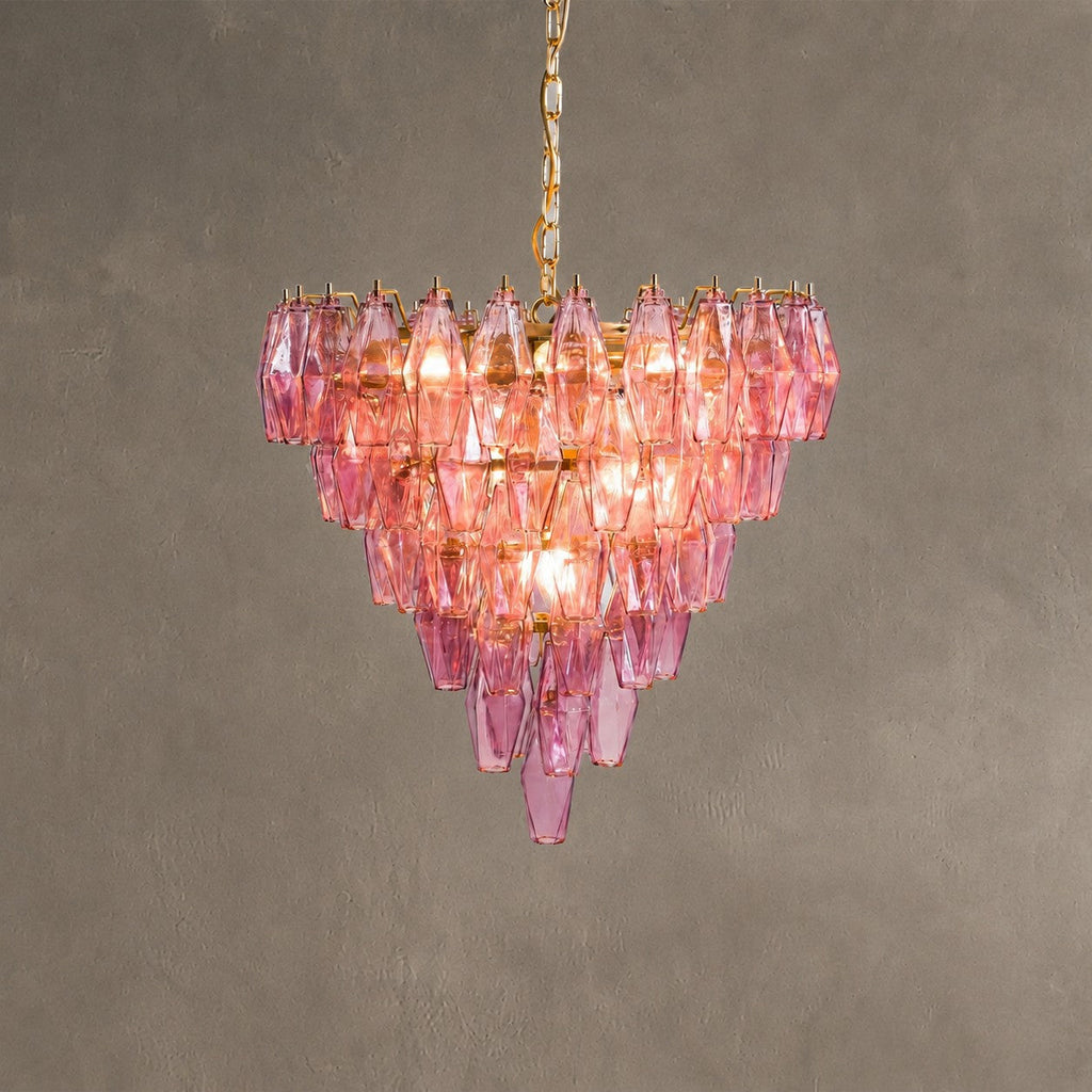 Asti Chandelier  Glass