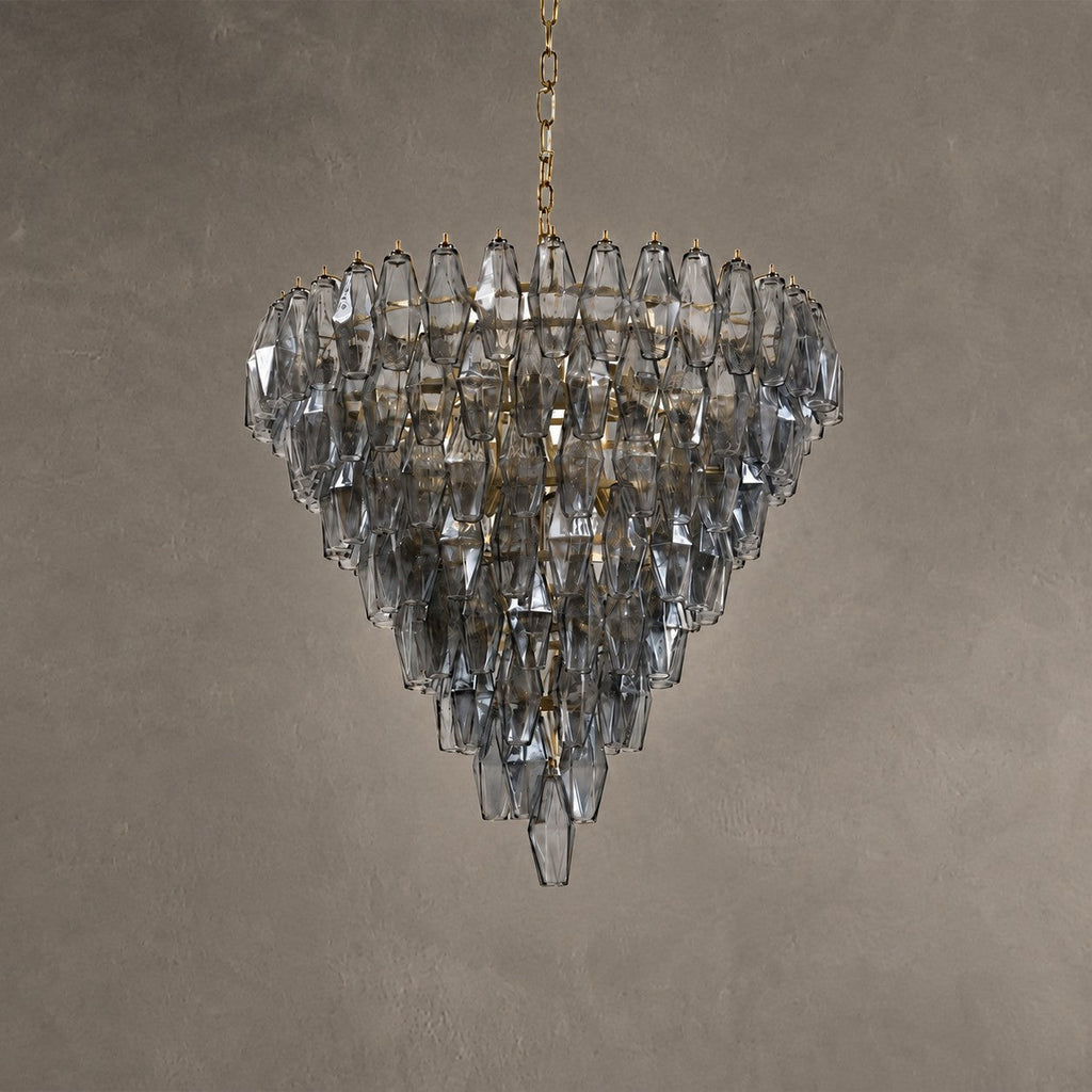 Asti Chandelier  Glass