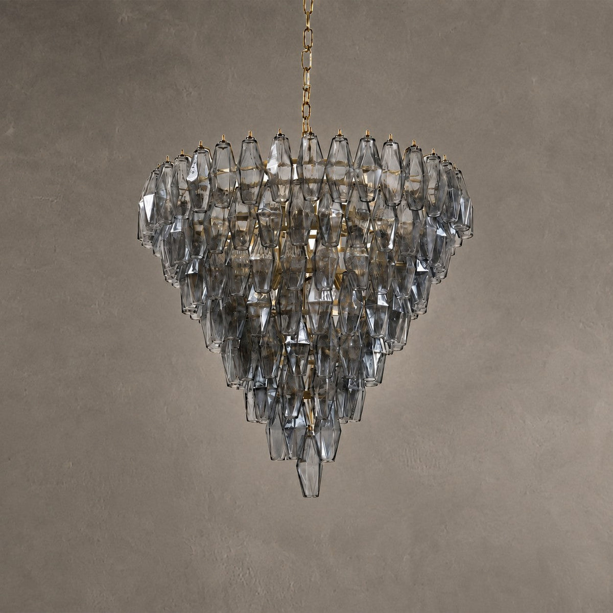 Asti Chandelier  Glass