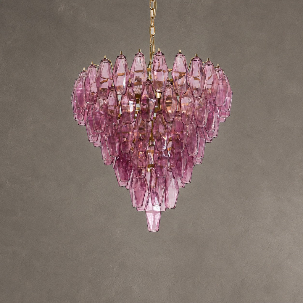 Asti Chandelier  Glass