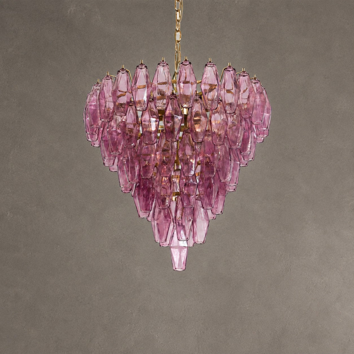 Asti Chandelier  Glass
