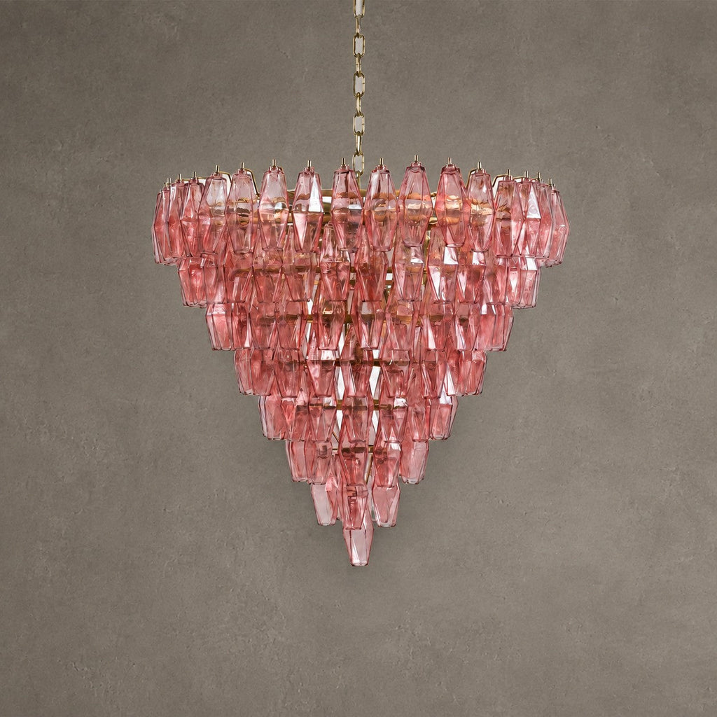 Asti Chandelier  Glass
