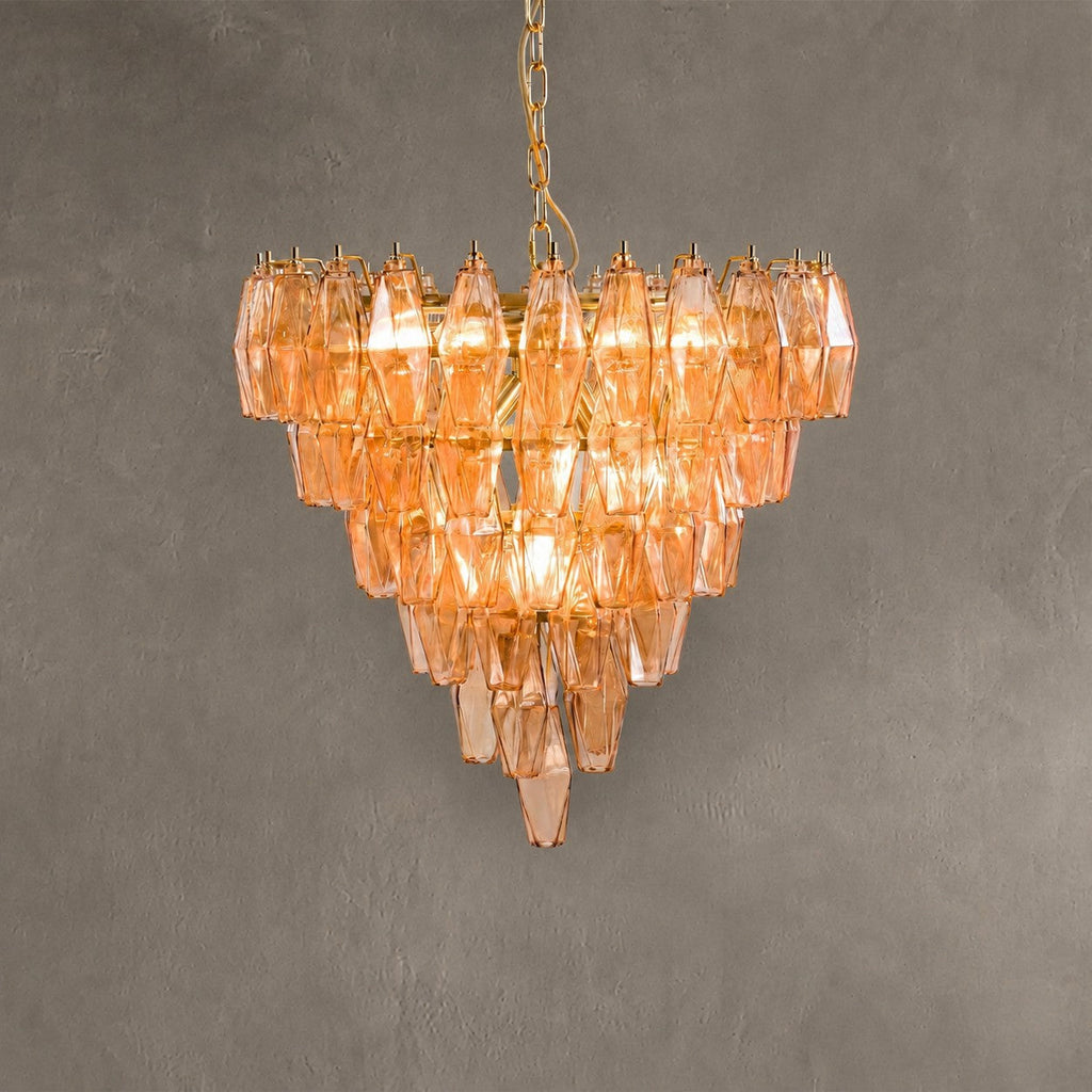 Asti Chandelier  Glass