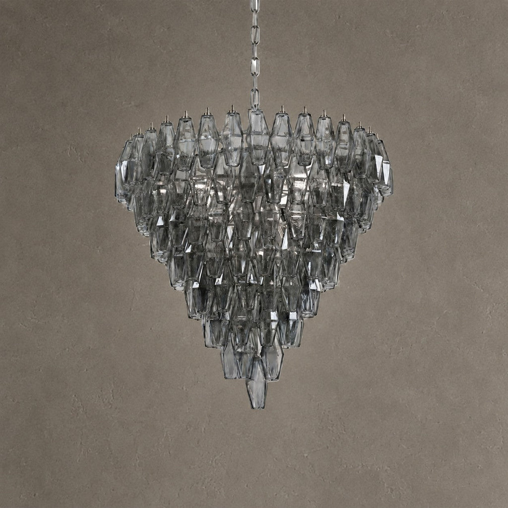 Asti Chandelier  Glass