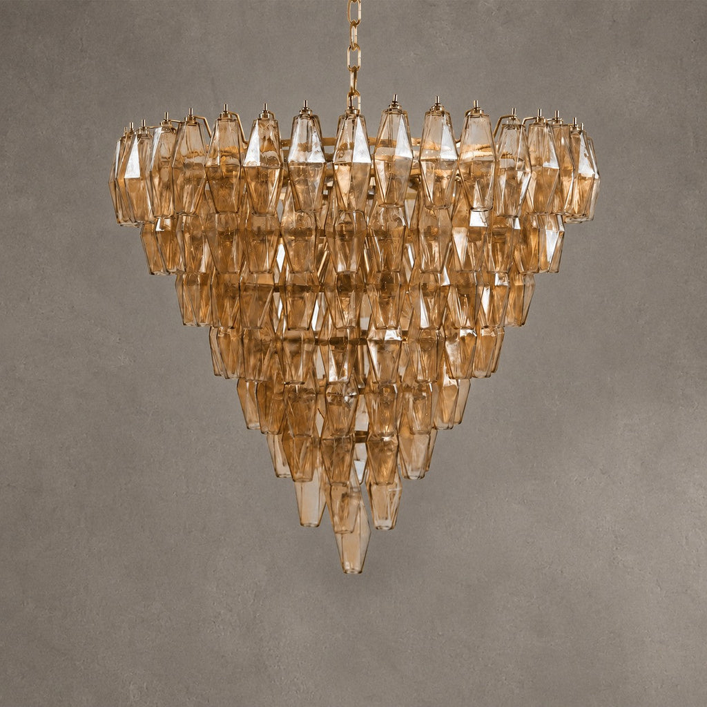 Asti Chandelier  Glass