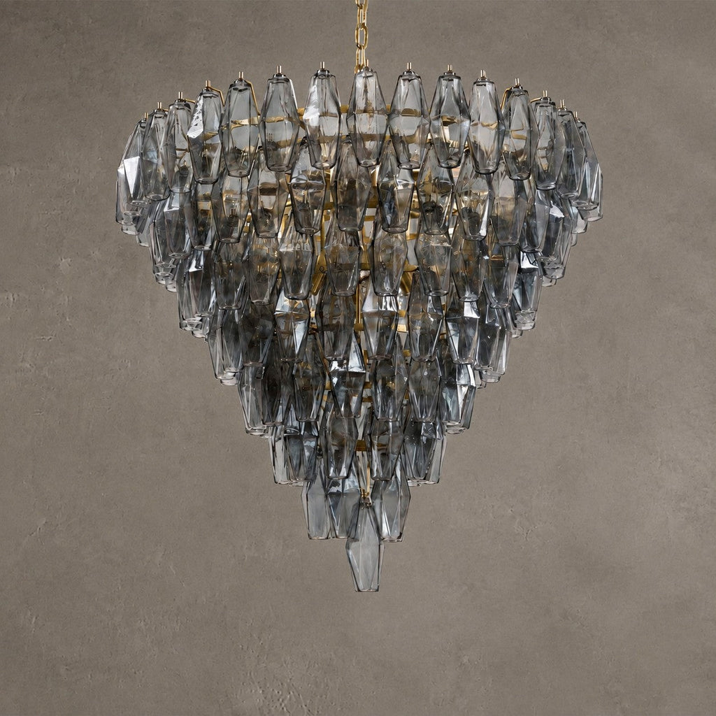 Asti Chandelier  Glass